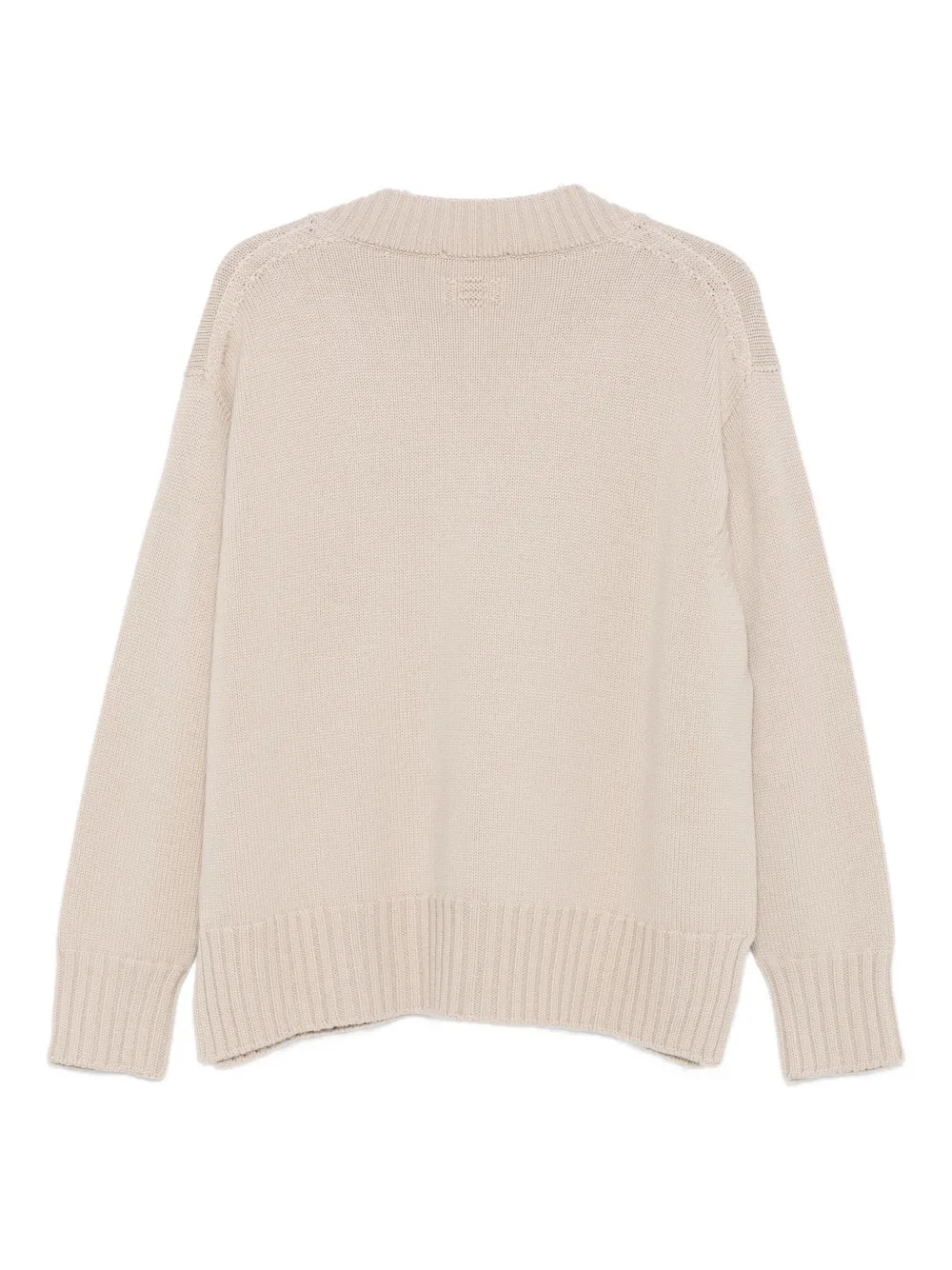 Drumohr V-neck cashmere sweater | Knitted Sweaters | Image 2