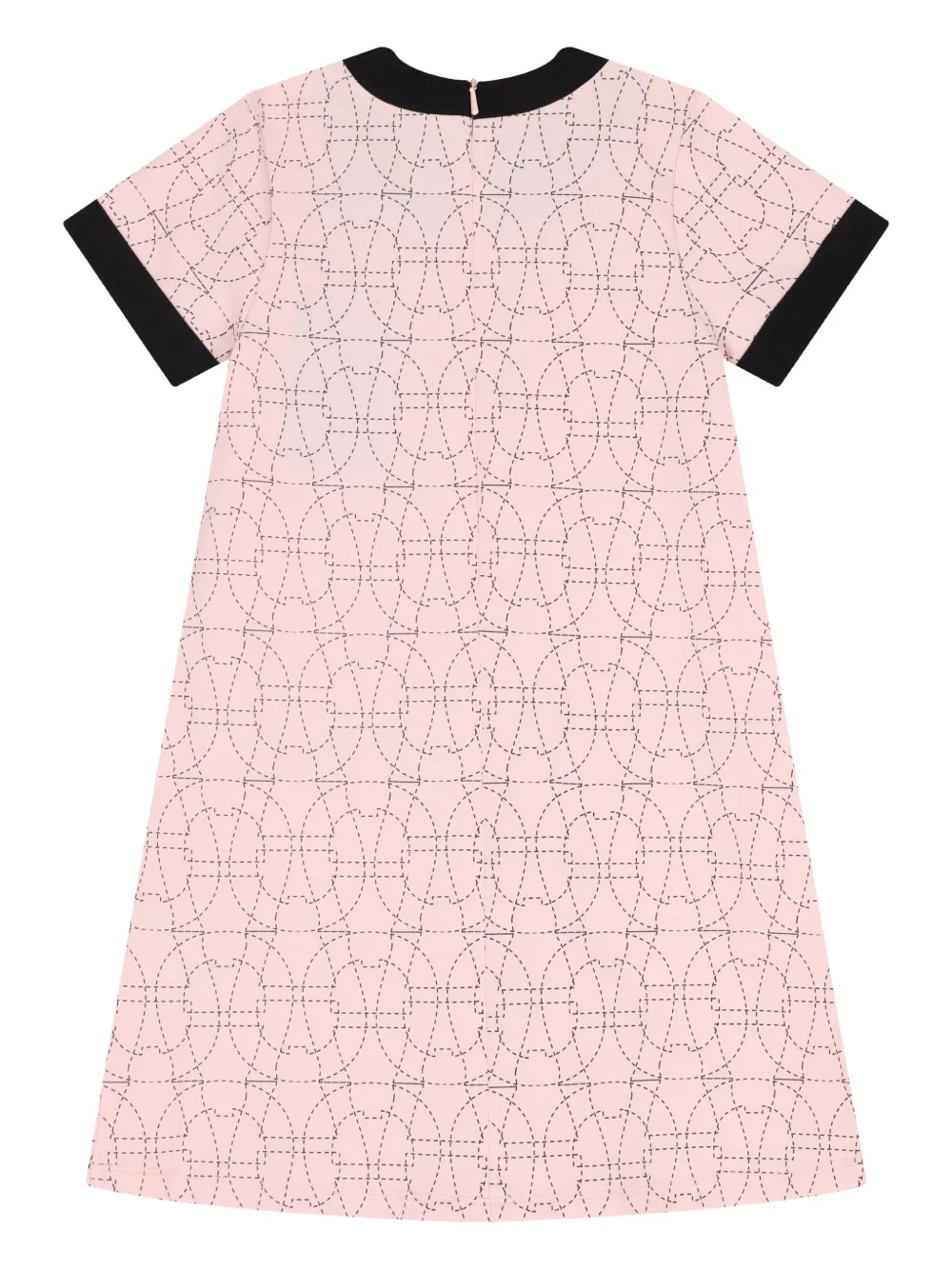 Aigner Kids logo-pattern short-sleeves casual dress | Girls Casual Dresses | Image 2