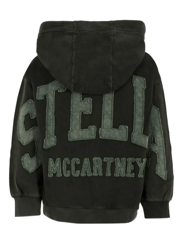Stella McCartney Kids ジップアップ パーカー | ブラック | FARFETCH JP