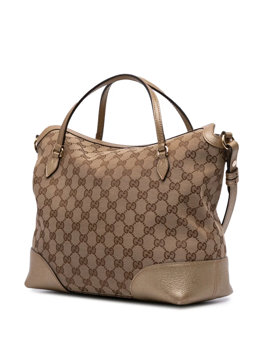 Gucci Pre-Owned сумка-сэтчел Bree среднего размера из канваса с узором GG (2016-2025 годы) | Архивные коллекции | Image 2