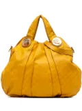 Gucci Pre-Owned 2016-2025 Large Guccissima Hysteria satchel - Yellow