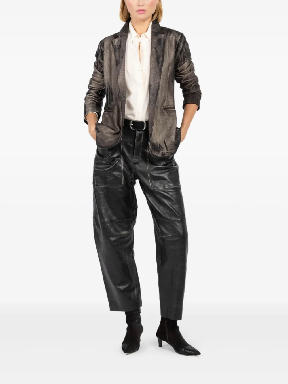 Avant Toi single-breasted blazer | Blazers | Image 2