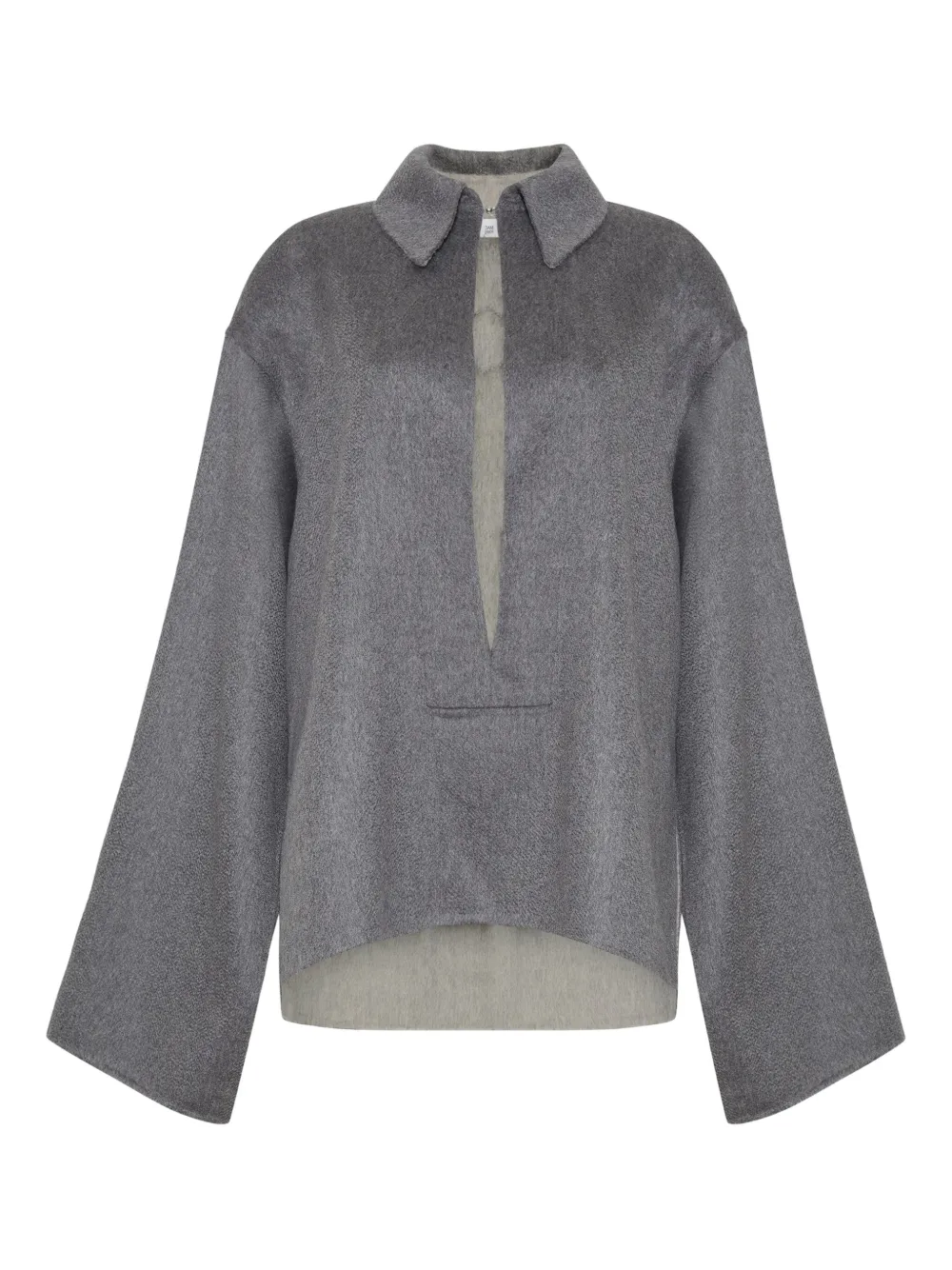 Adam Lippes Arlo Double-breasted Cashmere Sweater In Gold