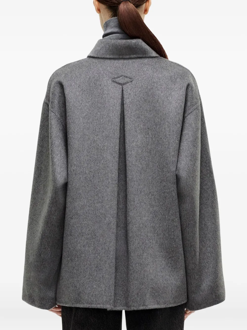 Adam Lippes Arlo Double-breasted Cashmere Sweater In Gold