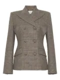 Adam Lippes Malone double-breasted blazer - Brown
