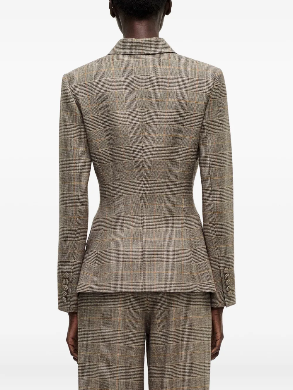 Adam Lippes Malone Double-breasted Blazer In Multi