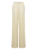 Adam Lippes Silas silk charmeuse trousers - Neutrals