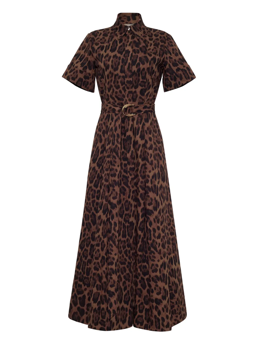 Adam Lippes robe-chemise Leighton à taille ceinturée | marron | Image 1