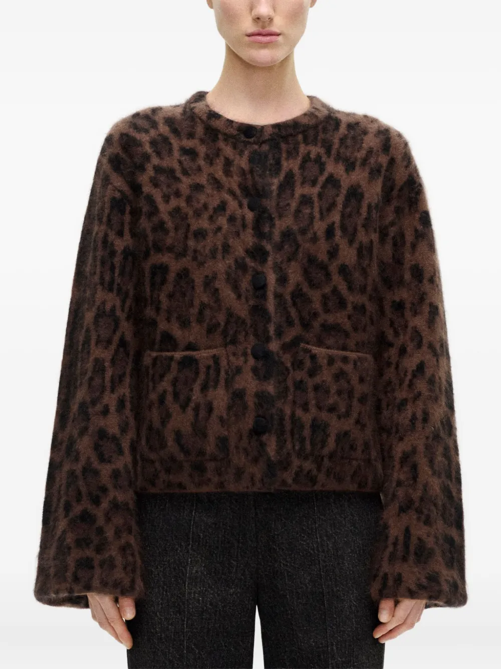 Adam Lippes Barrett Jacket In Brown