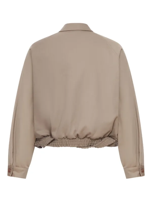 Magliano woven-elastic Hem Jacket | Brown | FARFETCH