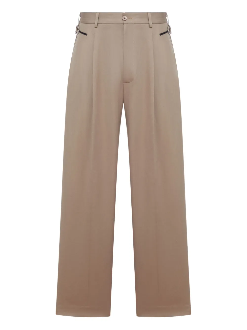 Magliano pleated-front trousers - ニュートラル Magliano pleated-front trousers - ニュートラル