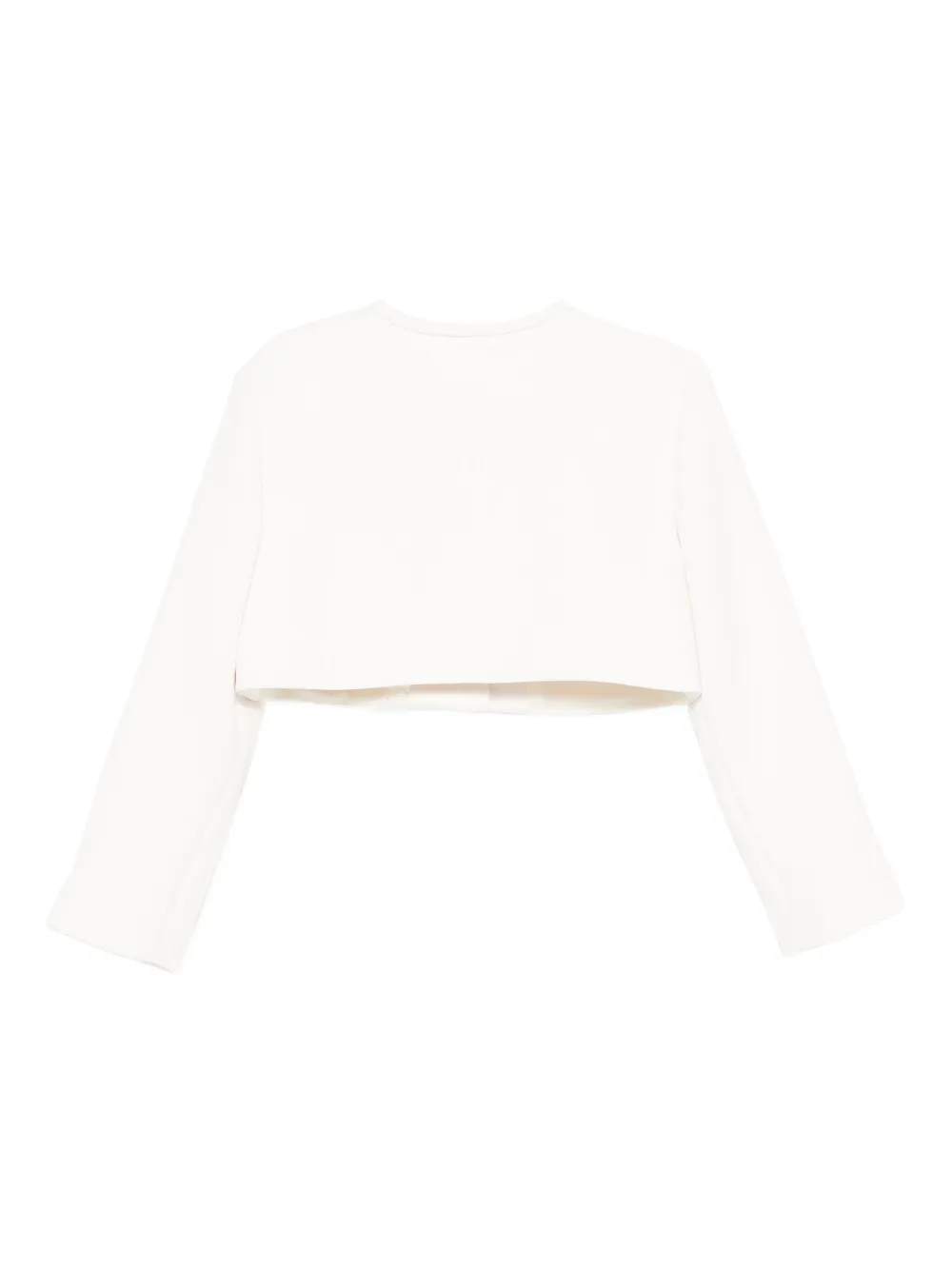 Elisabetta Franchi Kids Jack met strikdetail Wit
