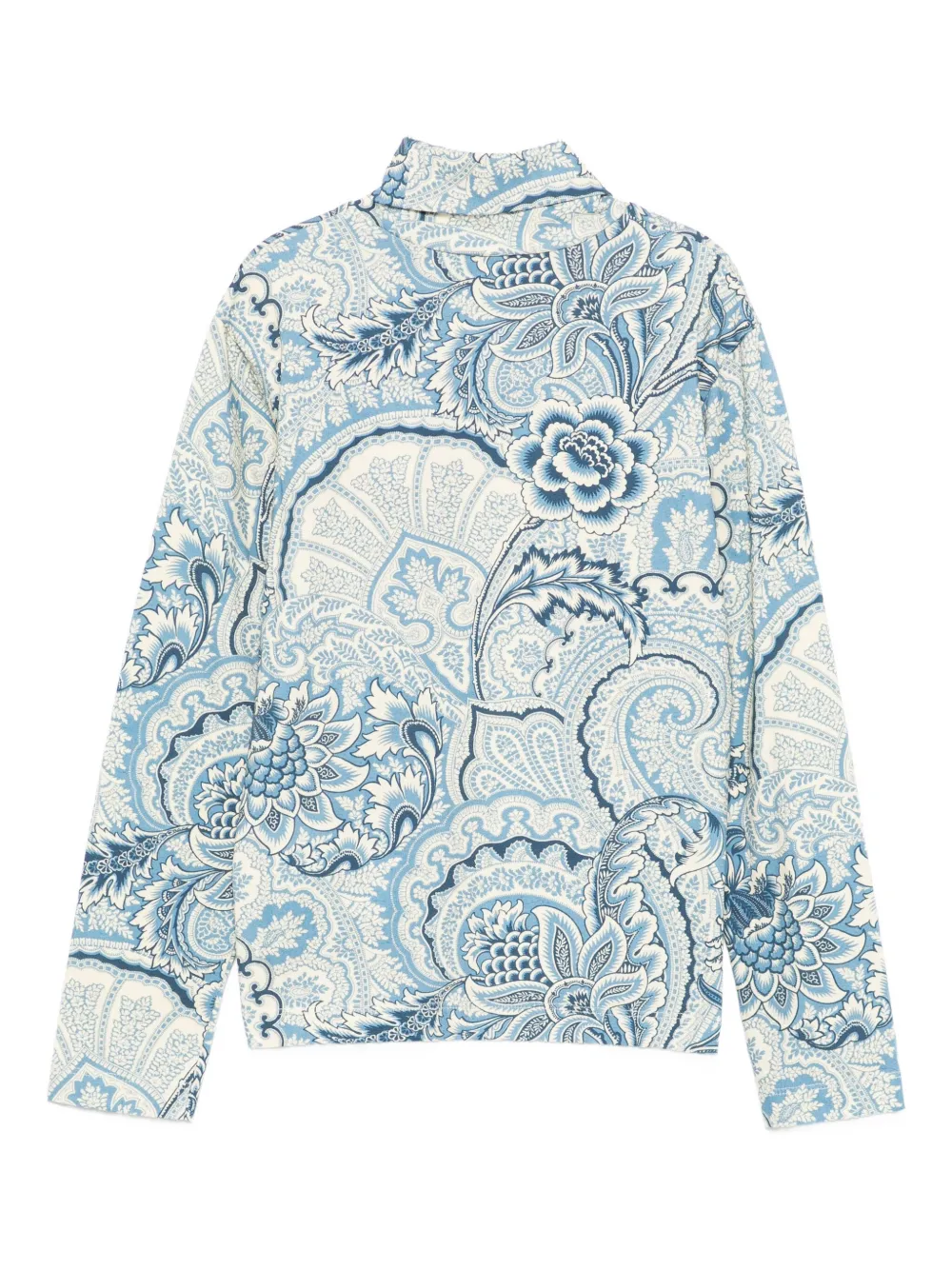 ETRO KIDS Trui met paisley-print Blauw