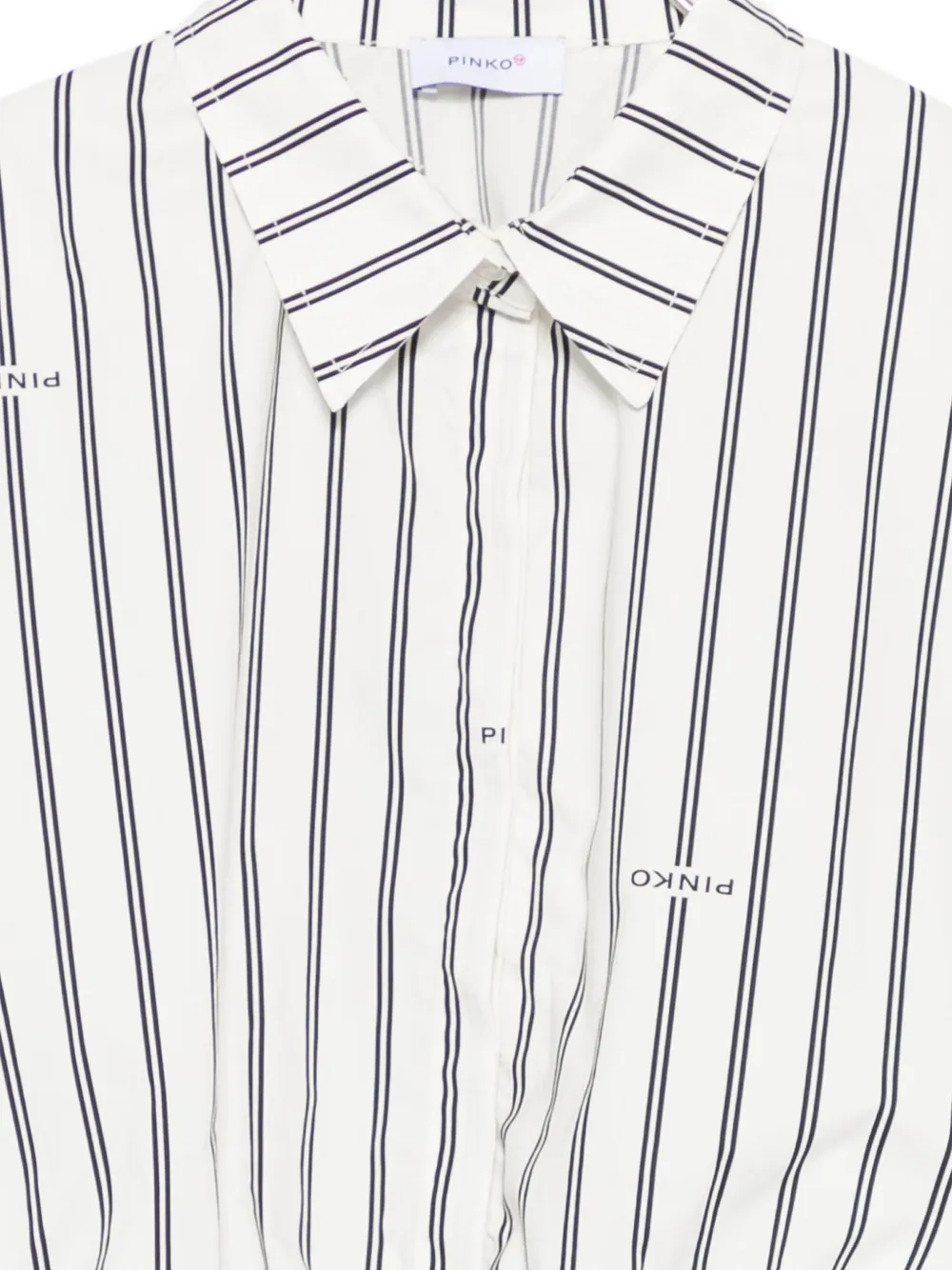 Pinko Kids Gestreept shirt Wit