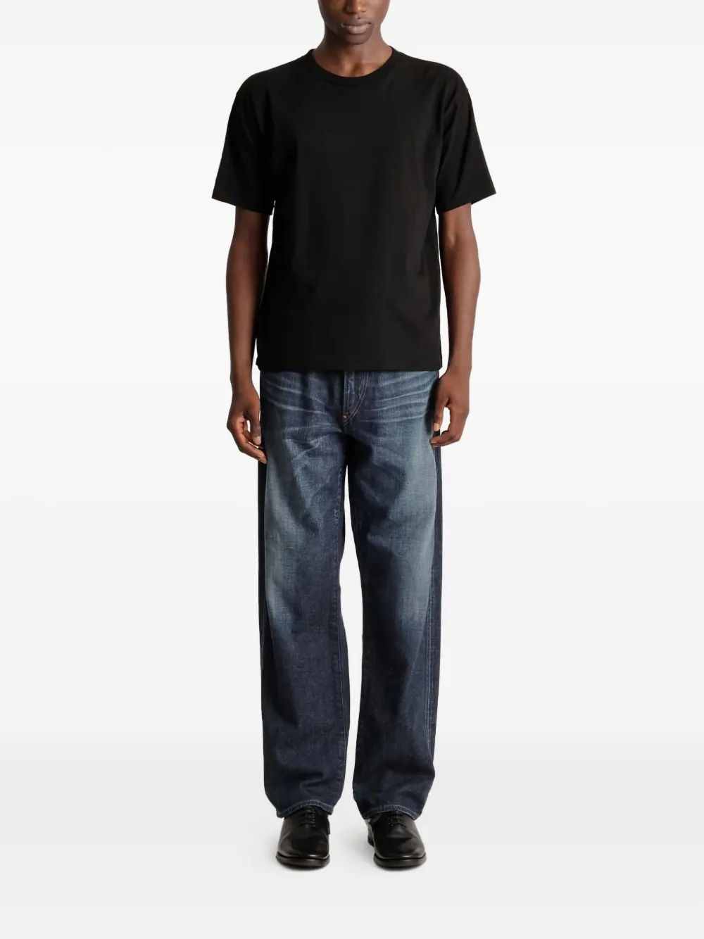 TAIGA TAKAHASHI LOT. 617 T-shirt met ronde hals - Zwart