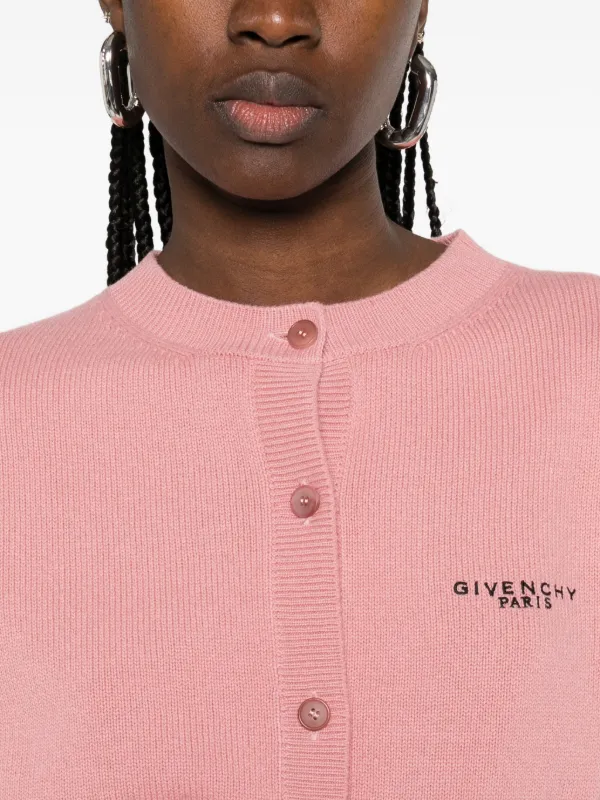 Givenchy クロップド カーディガン | ピンク | FARFETCH JP