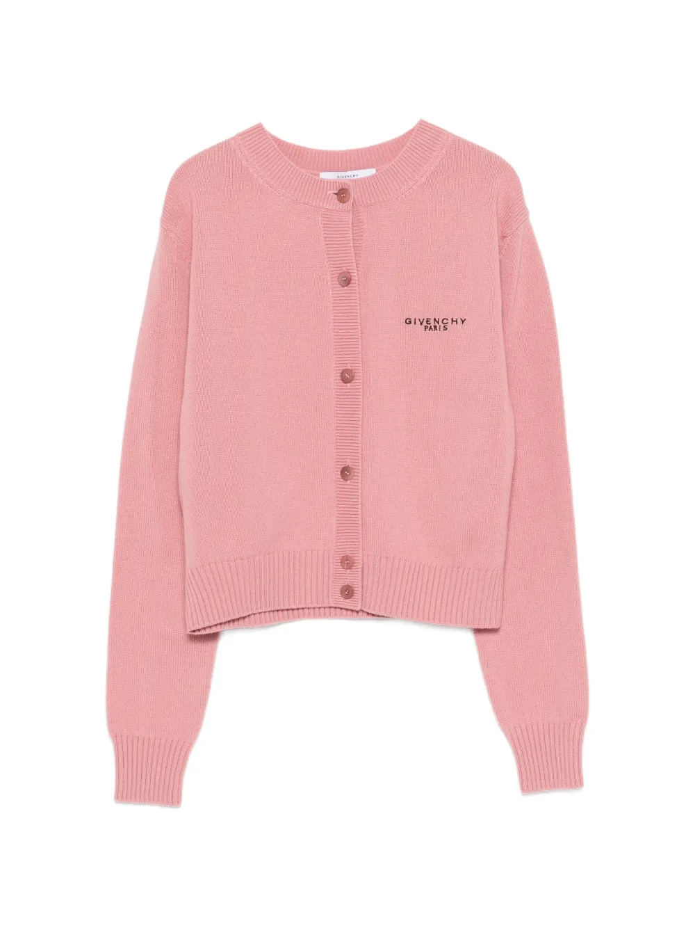 Givenchy crew neck short cardigan - Rosa