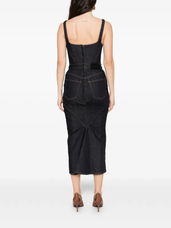 givenchy denim dress Givenchy Denim Minidress - Blue
