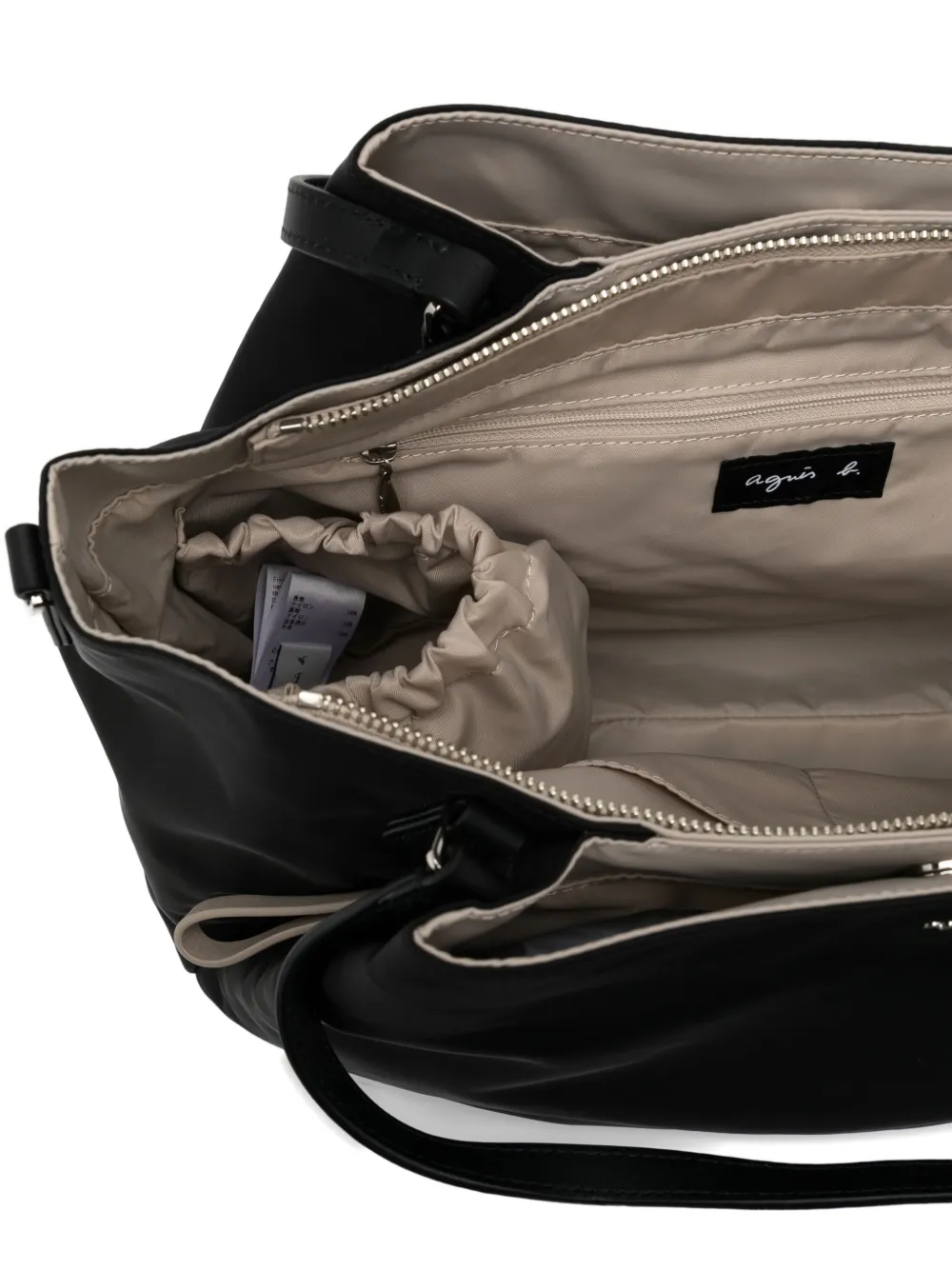 Agnès B. 2-way Tote Bag In Black