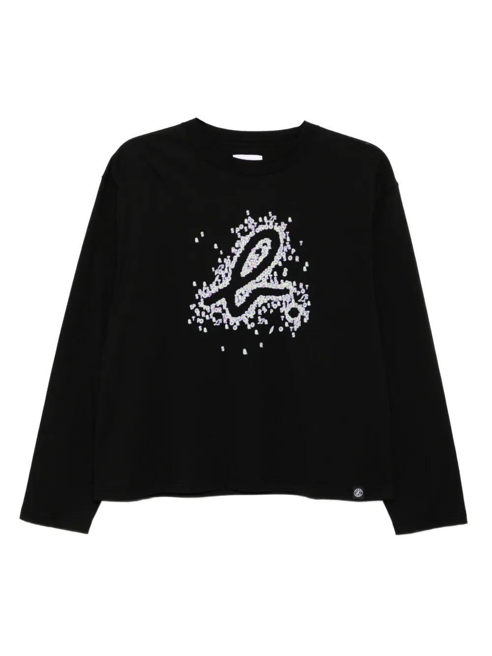 SPORT b. by agnès b. ロゴ Tシャツ - ブラック SPORT b. by agnès b. ロゴ Tシャツ - ブラック