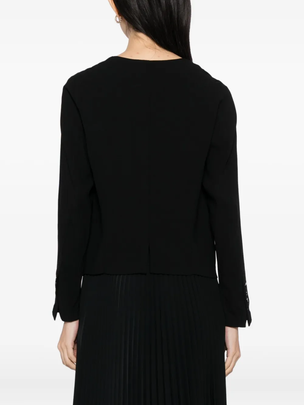Agnès B. Button-up Blouse In Black