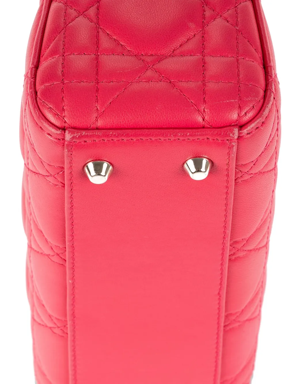 !!Christian Dior ピンクキルティングバッグ!! Christian Dior Pre-Owned レディ ディオール キルティング ショルダー