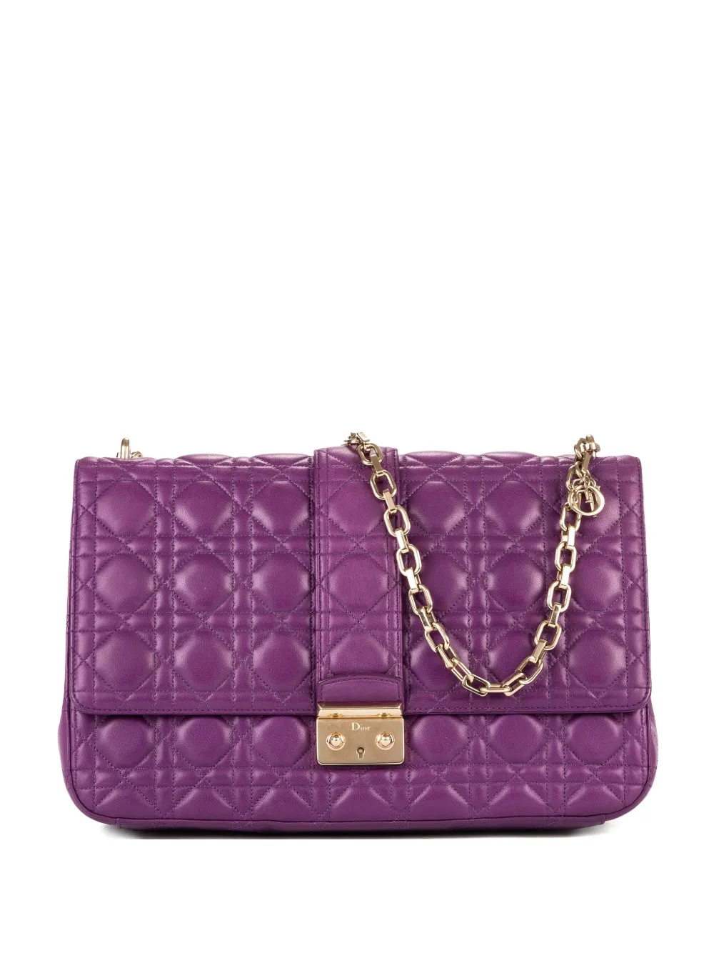 Christian Dior Pre-Owned Borsa Miss Dior trapuntata - Viola