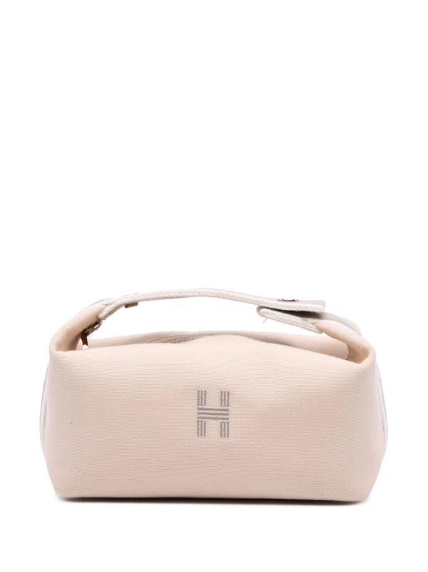 Hermès Pre-Owned 2020-2025 Small Canvas Bride A Brac Vanity Bag