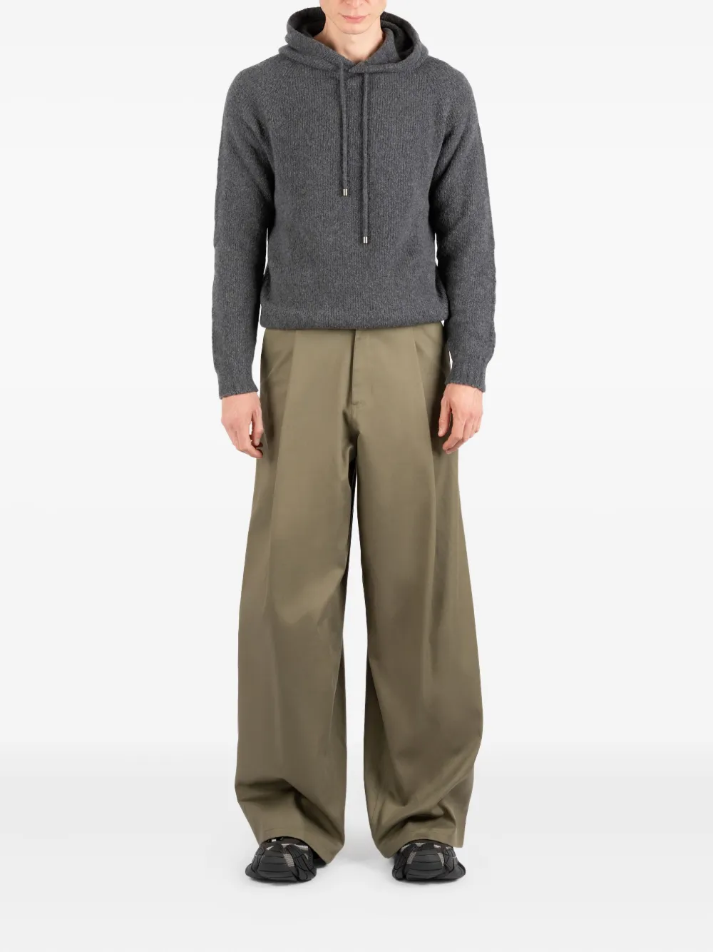 Société Anonyme St Andrew pleat-detail trousers - Groen