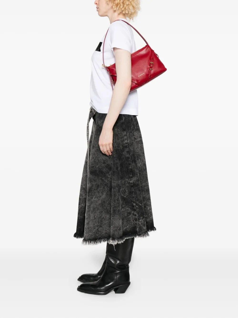 Givenchy mini Voyou buckle-detail leather tote bag | Image 2