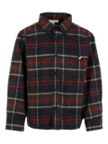 Patachou long-sleeve plaid shirt - Blue