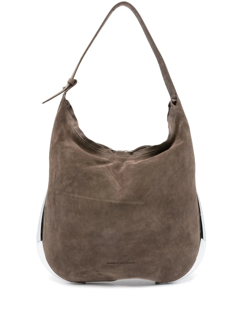 Benedetta Bruzziches suede shoulder bag | Brown | Image 1