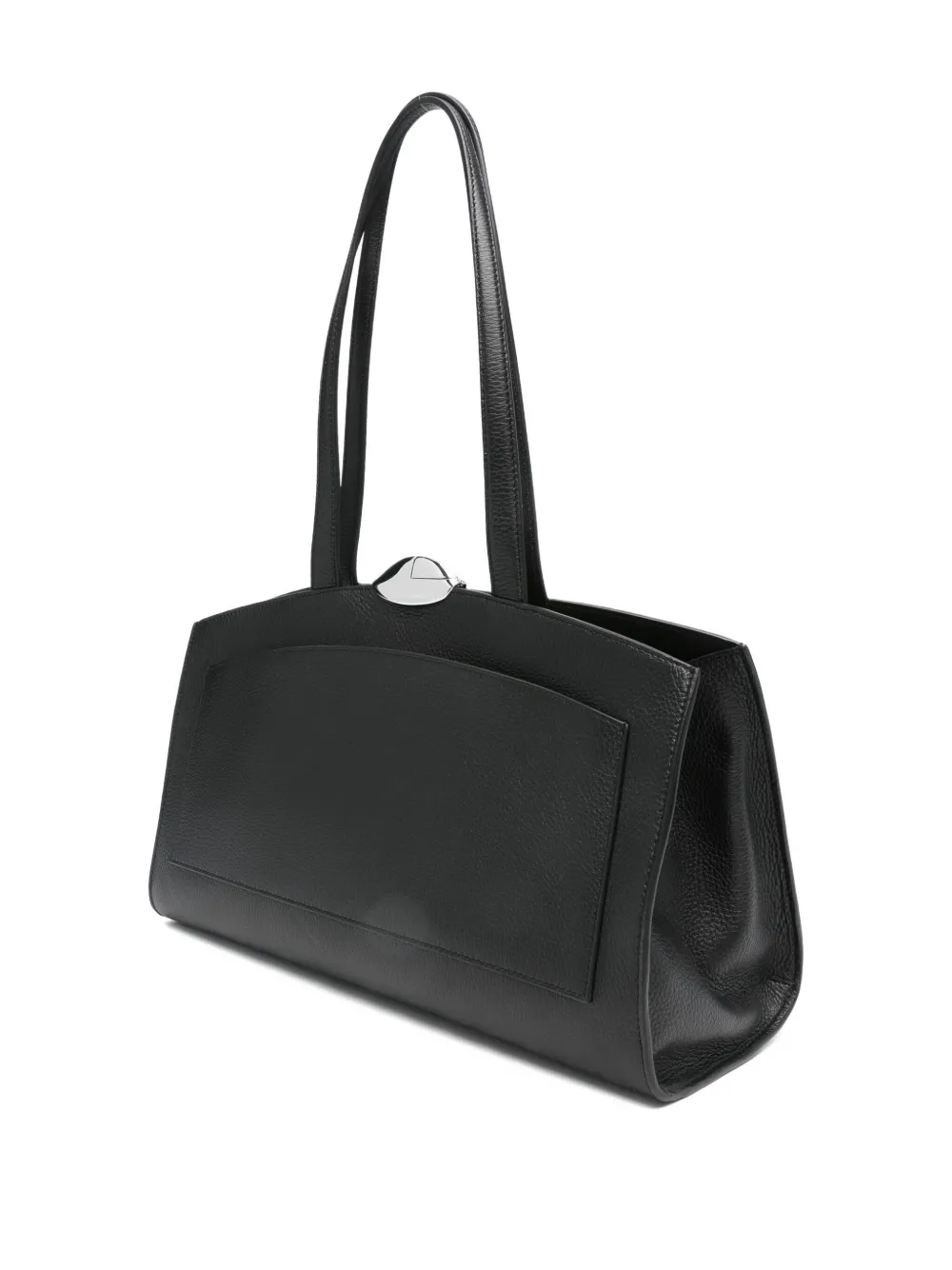 Benedetta Bruzziches Curved Top-handle Shoulder Bag In Black