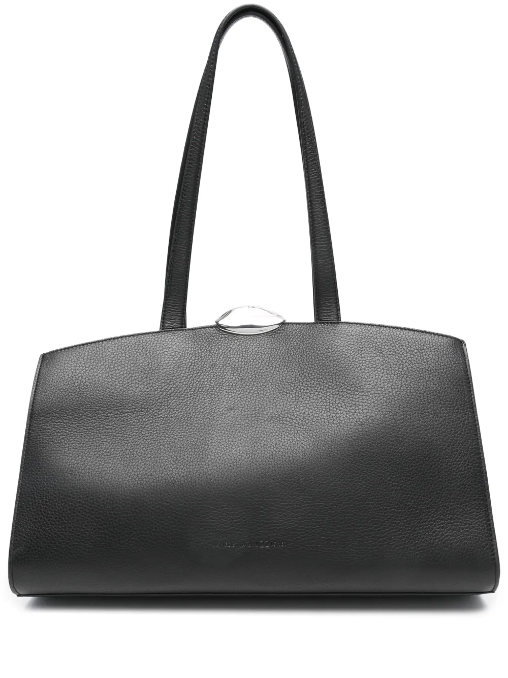Benedetta Bruzziches curved top-handle shoulder bag | Black | Image 1