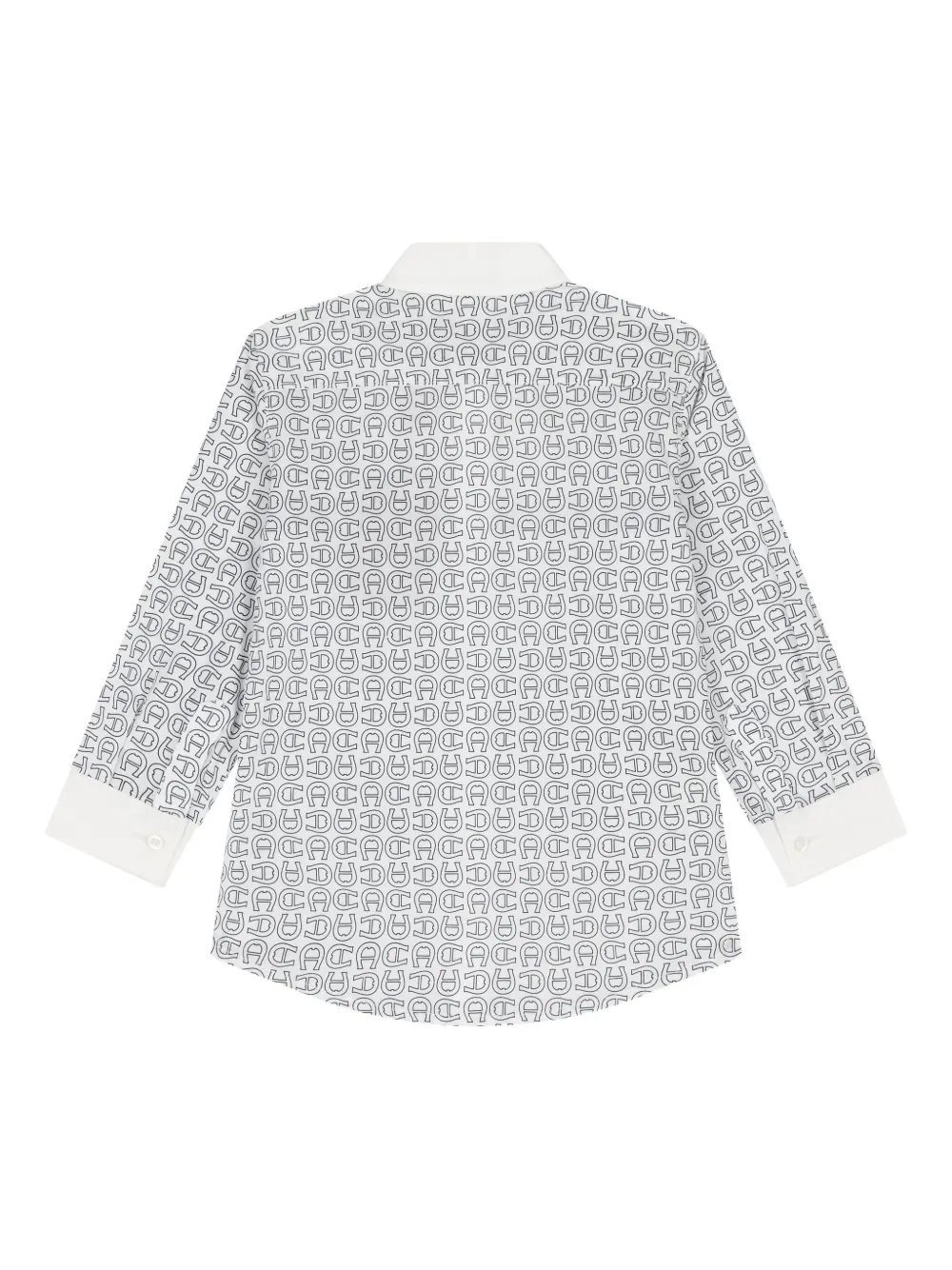 Aigner Kids logo-print long-sleeve shirt | Boys Shirts | Image 2