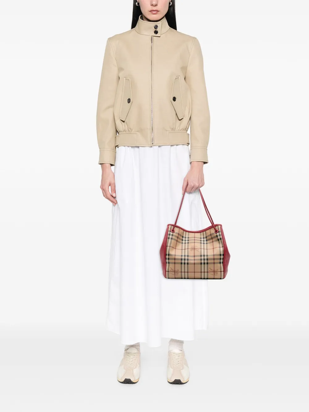 Burberry Pre-Owned petit sac à main Canterbury à motif Haymarket Check (2021-2025) | Pre-owned | Image 2