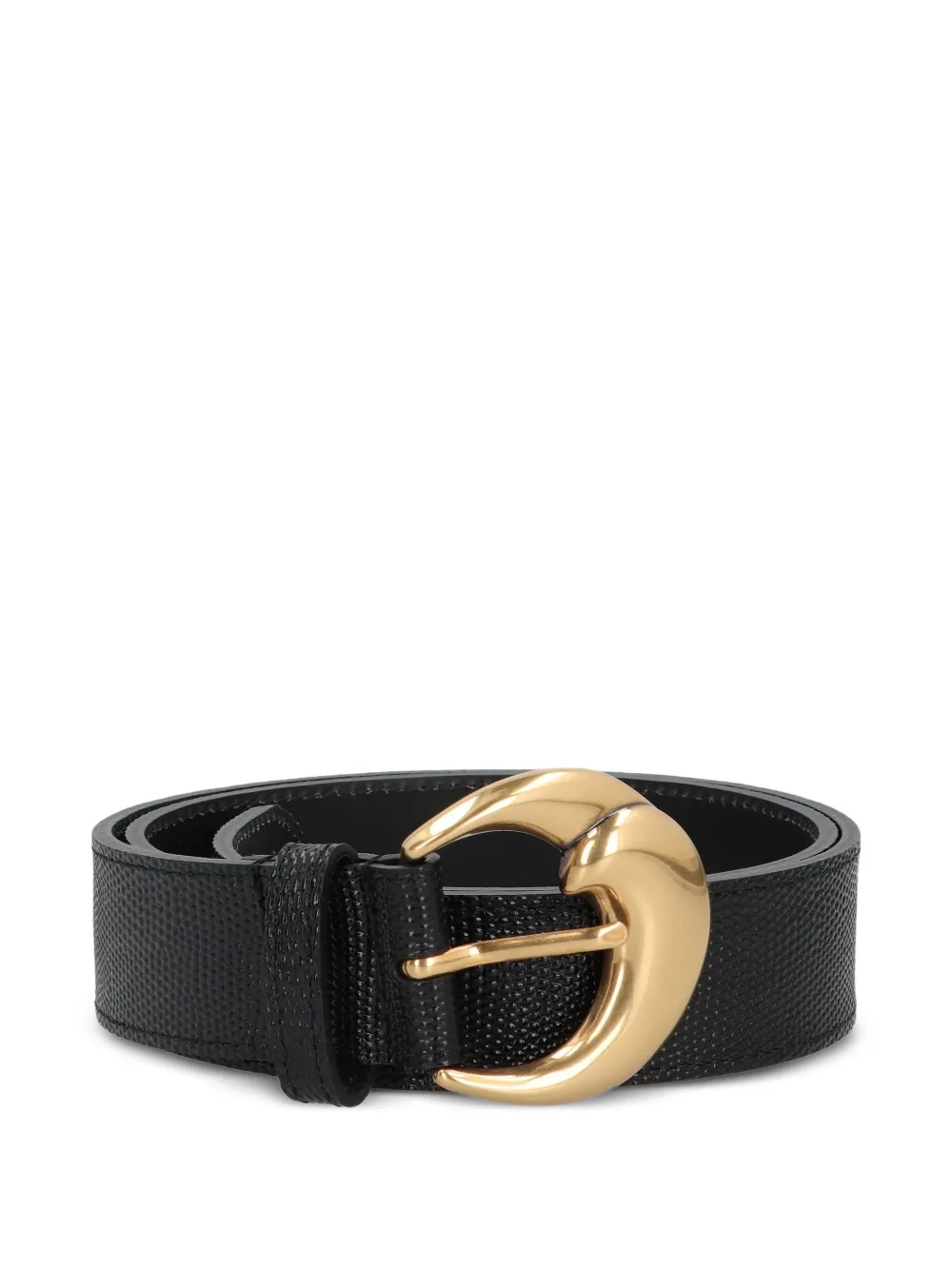 ETRO paisly buckle leather belt - ブラック ETRO paisly buckle leather belt - ブラック