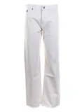 Jacob Cohën button-fly belt-loops jeans - White
