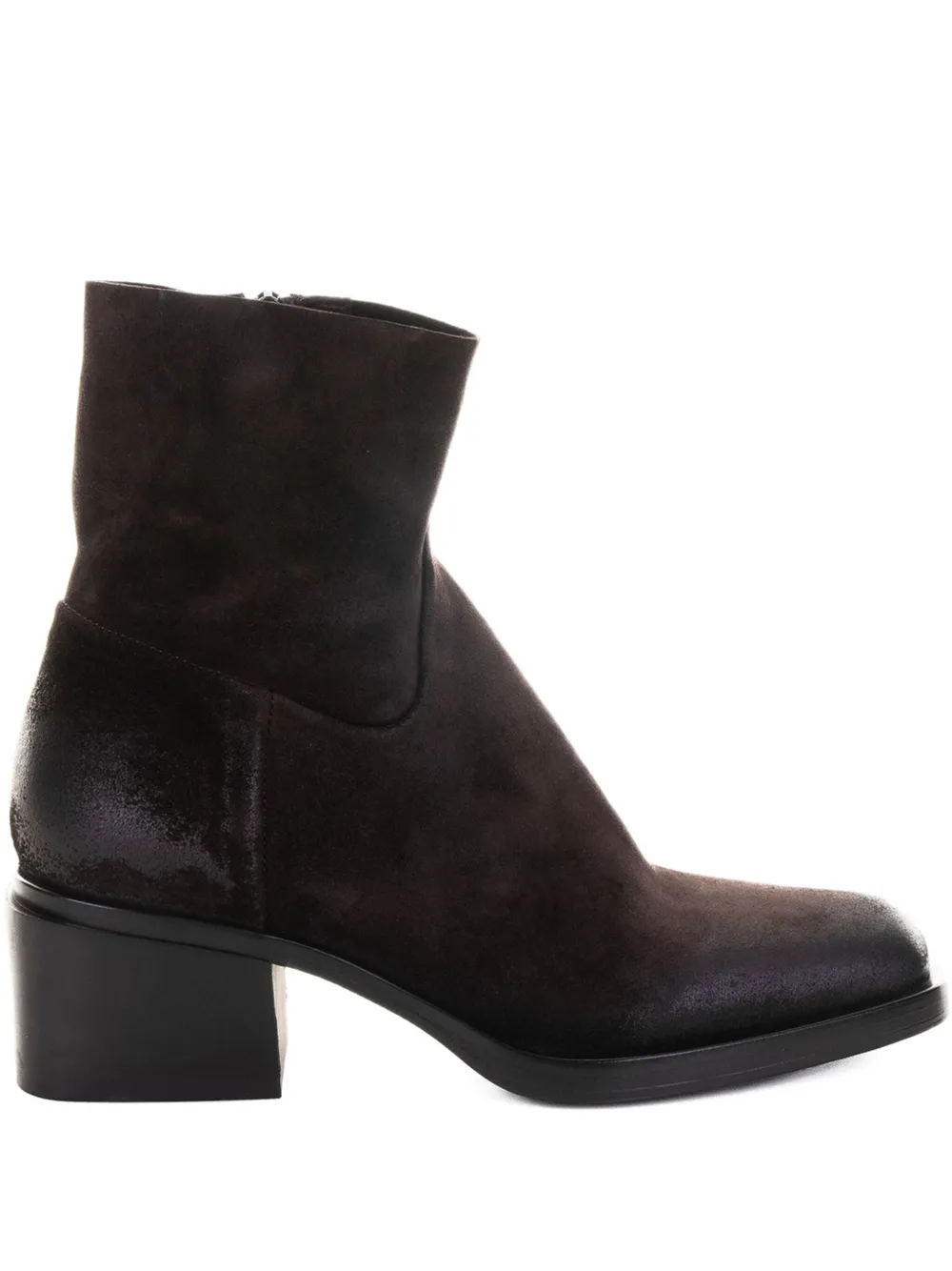 Elena Iachi 40mm suede zip-fastening ankle boots - ブラウン Elena Iachi 40mm suede zip-fastening ankle boots - ブラウン