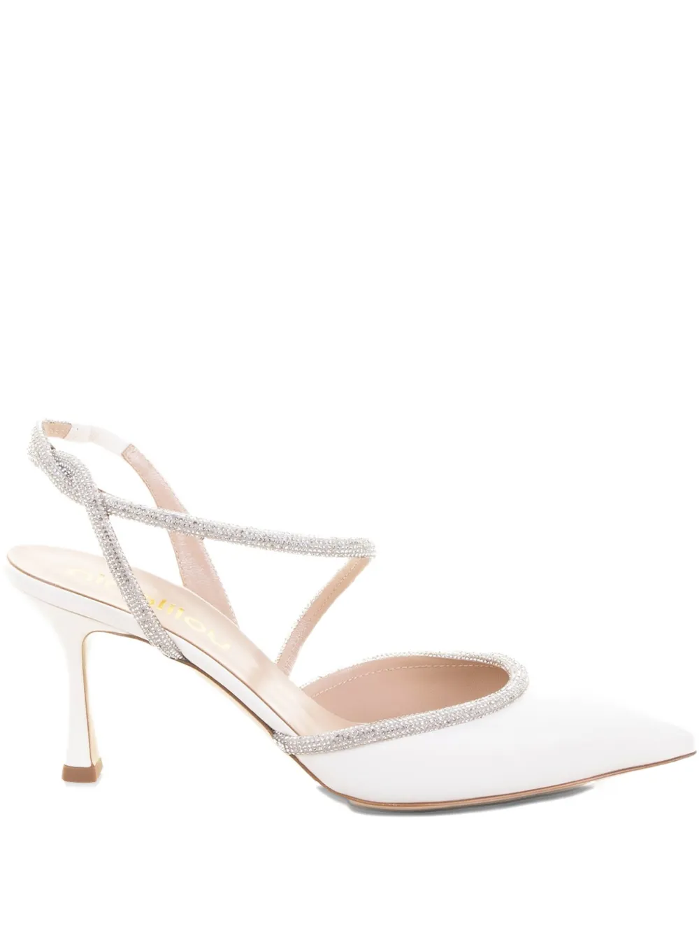 Ninalilou 70mm Mya leather pumps - ホワイト Ninalilou 70mm Mya leather pumps - ホワイト