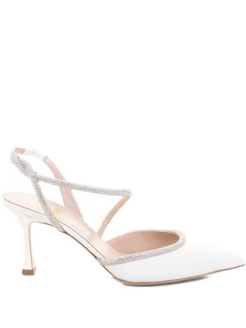Ninalilou 70mm Mya leather pumps