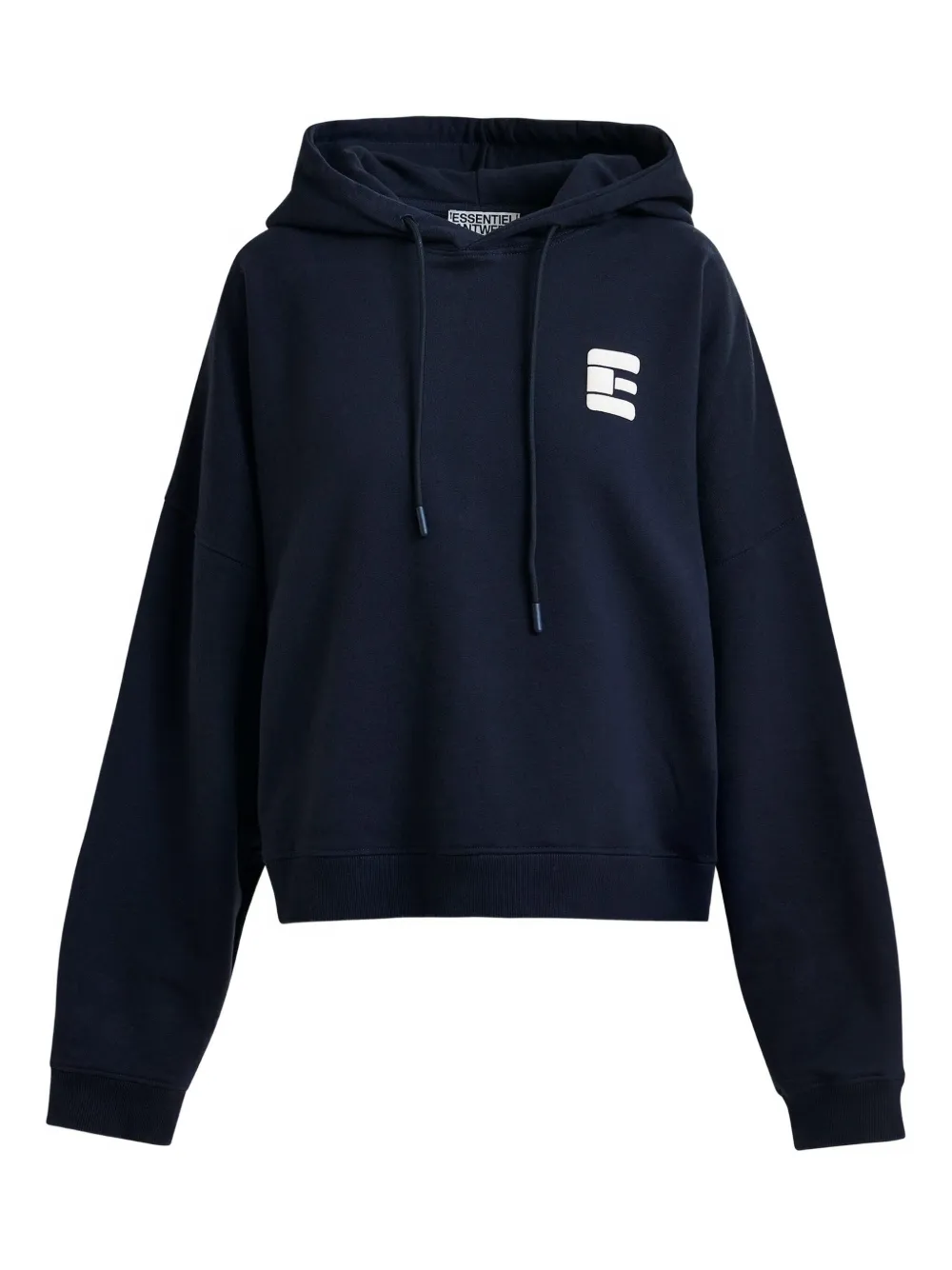 Essentiel Antwerp printed cotton sweatshirt | Blue | Image 1