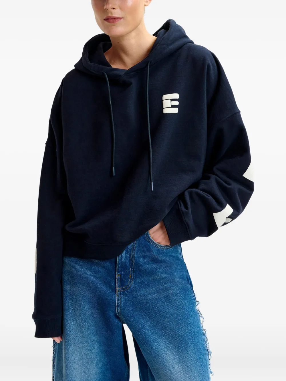 Essentiel Antwerp printed cotton sweatshirt | Sweaters | Image 2