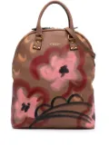 Burberry Pre-Owned 2000-2017 Prorsum Grained Calfskin Hand Painted Bloomsbury satchel - Brown