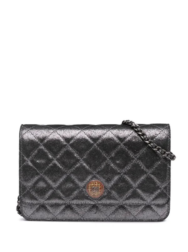 CHANEL Pre-Owned 2013-2014 マトラッセ イリディセント ラムスキン 