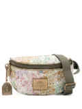 Kurt Geiger London floral-print zip belt bag - Green