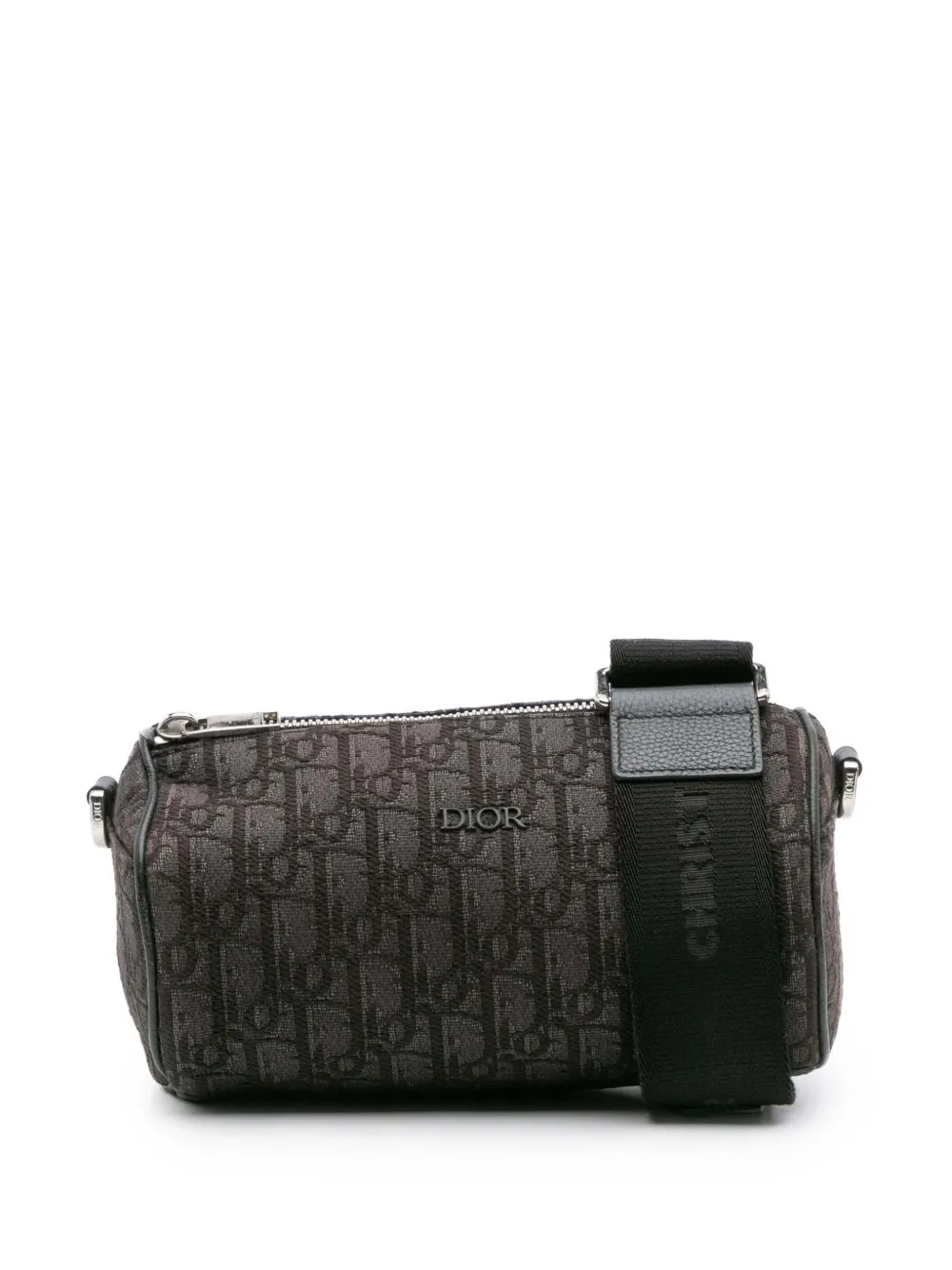 Christian Dior Pre-Owned 2019 Oblique Canvas Roller Messenger Bag Christian Dior Pre-Owned 2019 Oblique Canvas Roller Messenger Bag