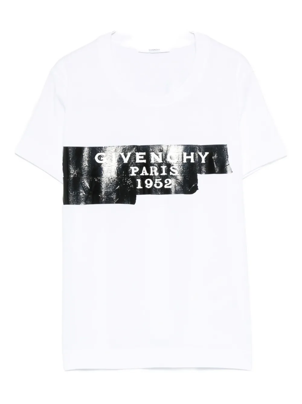Givenchy White T-shirt With Lettering Logo On The Front In Cotton Woman In White