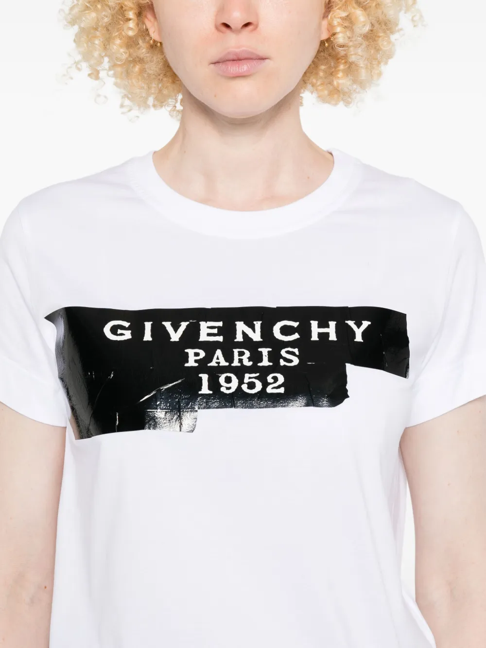 Givenchy T-shirt met grafische print Wit