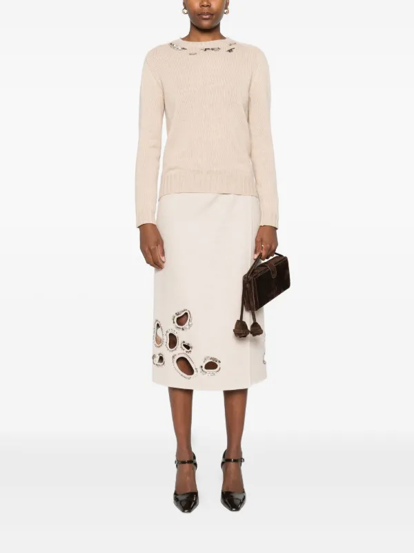 Fabiana Filippi スパンコール セーター | ニュートラル | FARFETCH JP